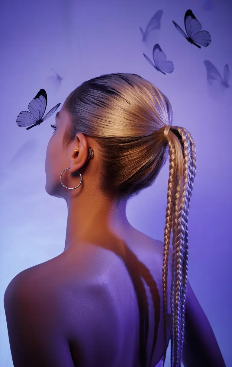 Cute Summer Hairstyles Teen Girls Will Love - 2025 Sleek Braided Ponytail