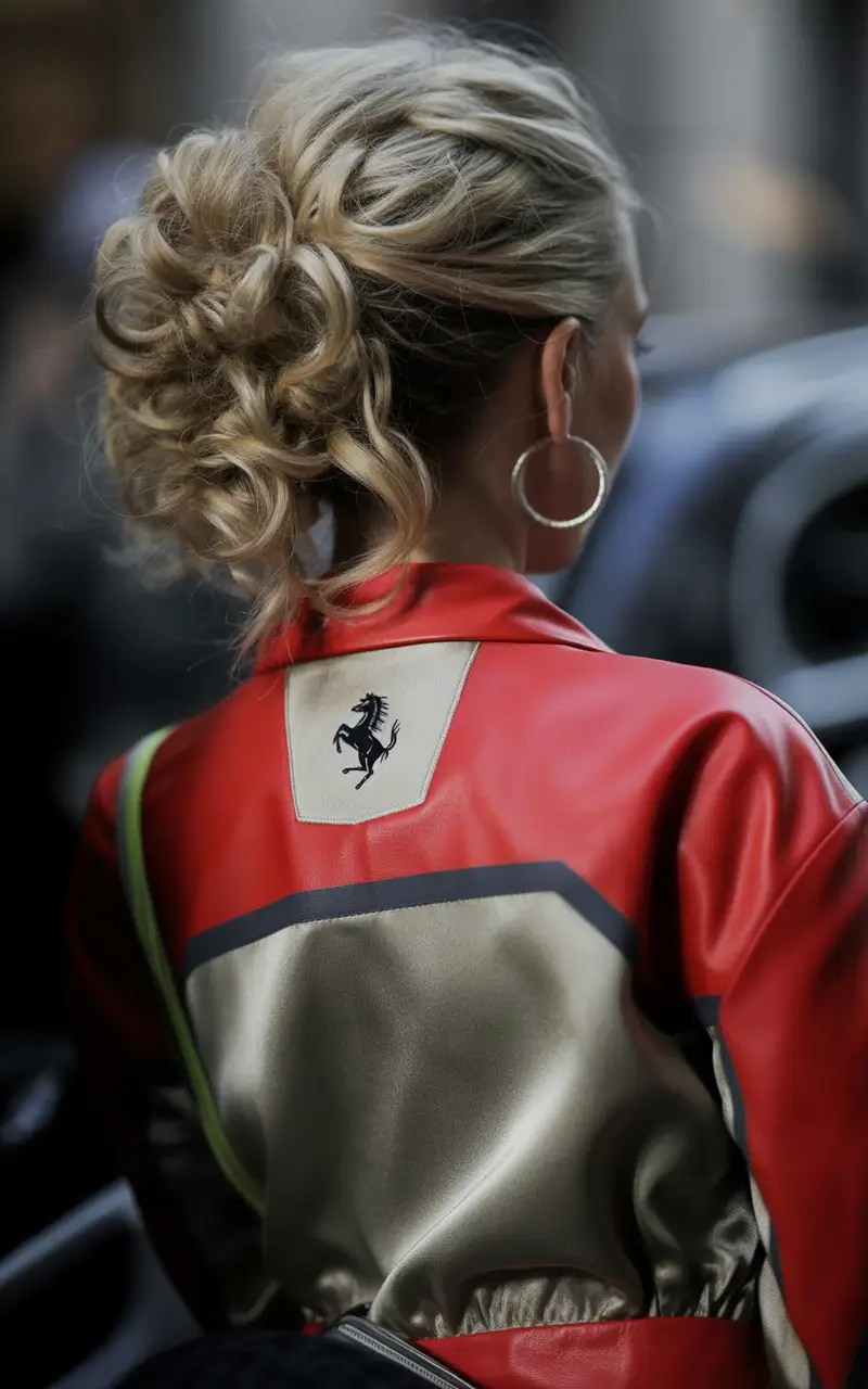 Effortless Natural Hair Inspiration for Summer 2025! Textured Bun With Power Blonde