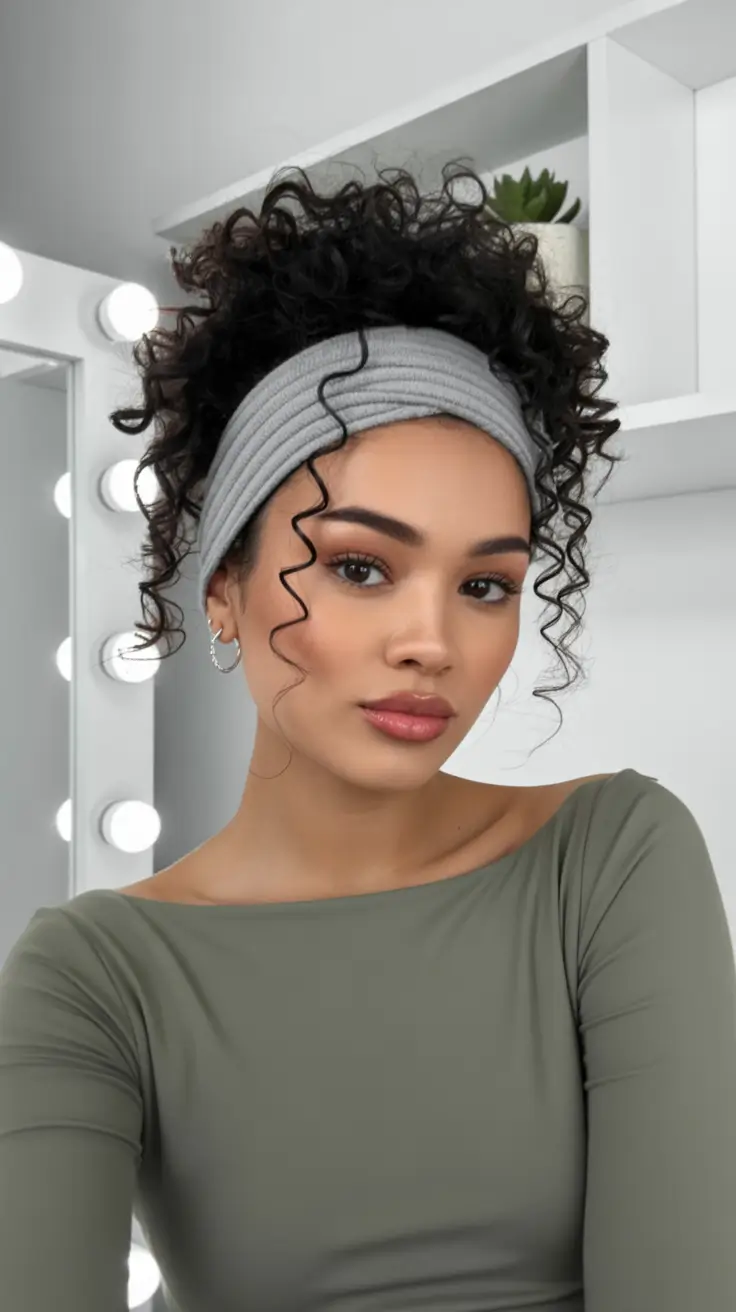 Effortless Natural Hair Inspiration for Summer 2025! Minimalist Chic Meets Natural Texture