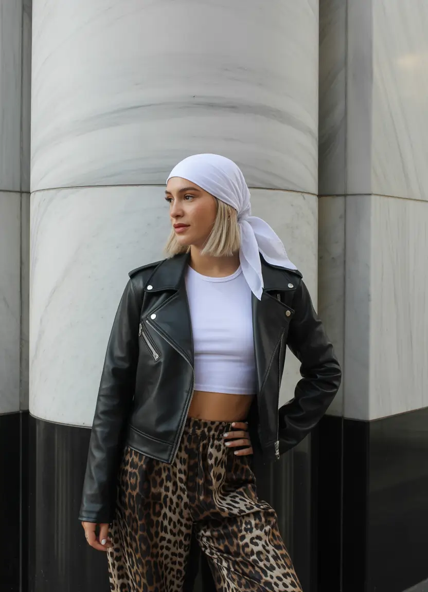 june outfits ideas 2025 Leopard, Leather & City Sass