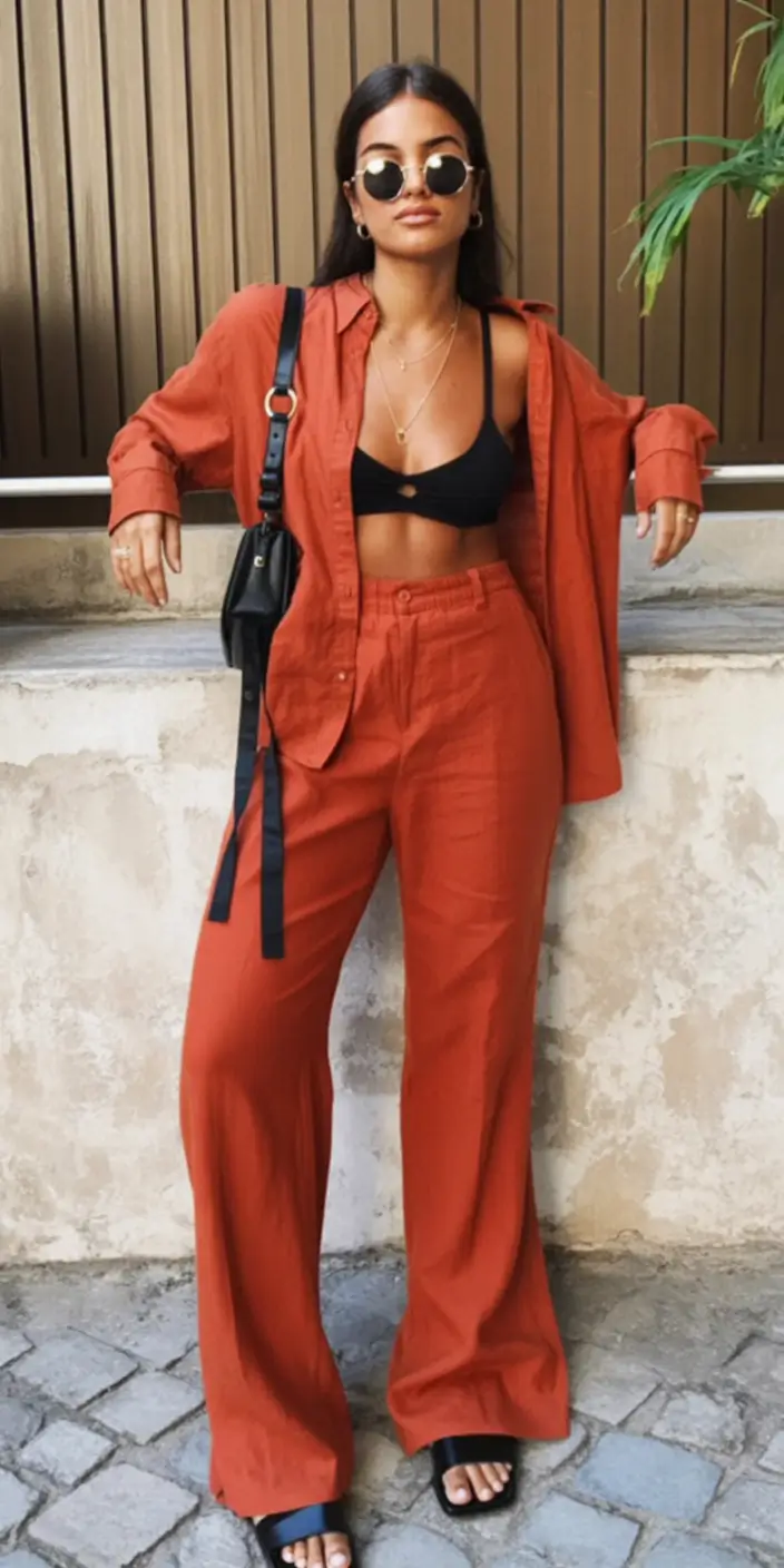 june outfits ideas 2025 Spicy Linen & Bikinis for City Heat