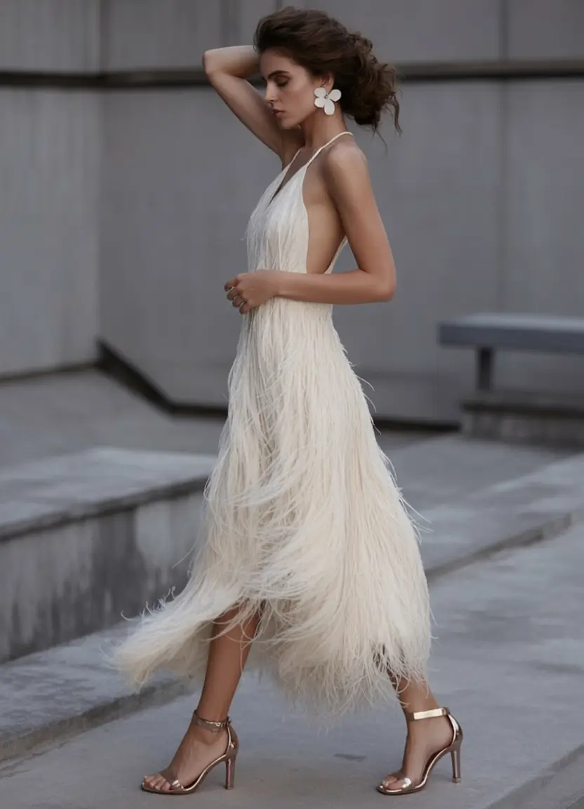 june outfits ideas 2025 Fringe, Flow, and Champagne Energy