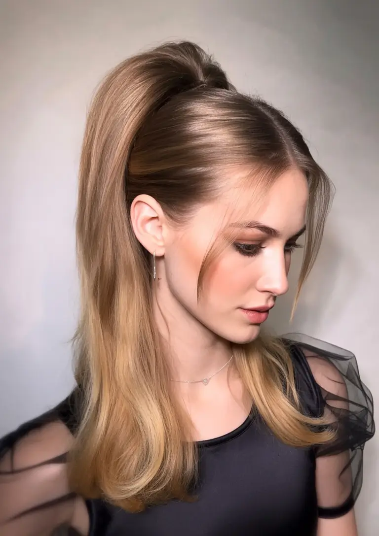 Must-Try Summer Hairstyles for Long Hair 2025 The Polished Volume Pony