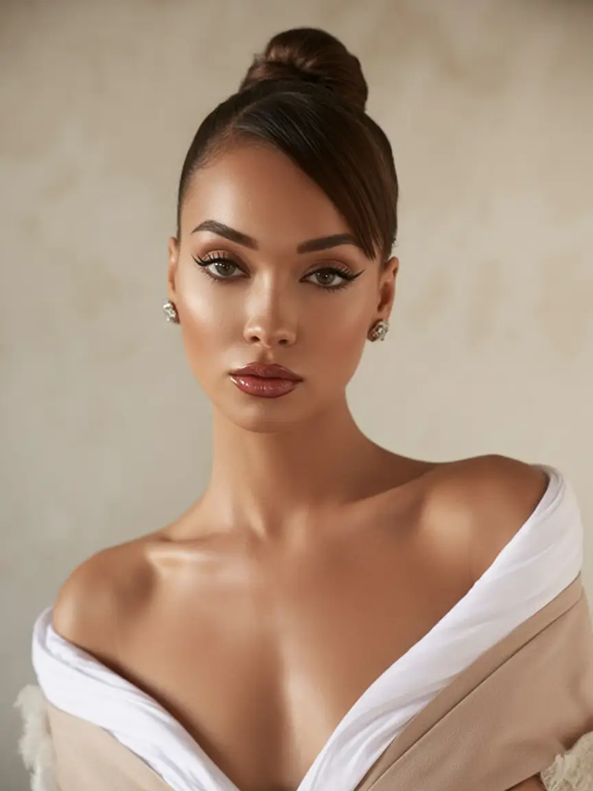 Summer Easy Hairstyle for Work 2025: Professional Ideas Casual Ponytail with Loose Waves