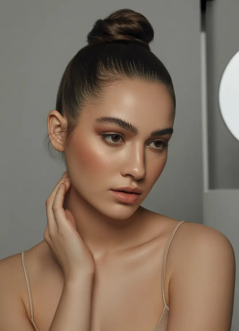 Summer Easy Hairstyle for Work 2025: Professional Ideas Classic Relaxed Bun for Any Setting