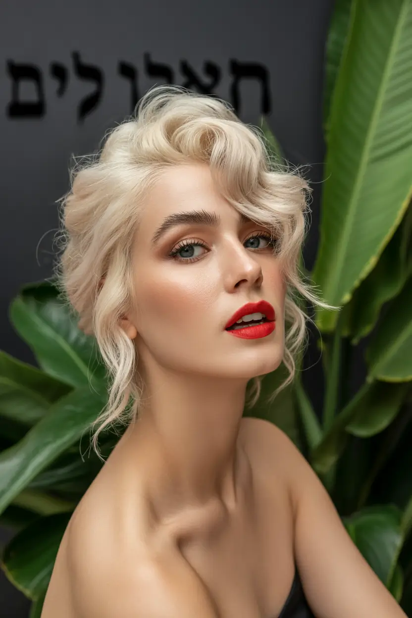 Summer Simple Hairstyle 2025: Effortless Looks Vintage Hollywood Waves