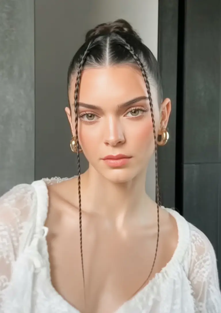 Summer Simple Hairstyle 2025: Effortless Looks Minimalist Braided Updo