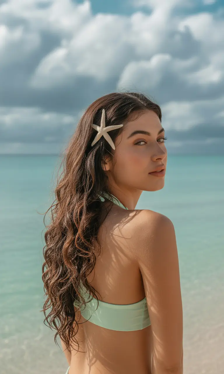 Trendy Pool Day Hairstyles 2025 Quick & Simple Mermaid Waves and Sea-Kissed Texture