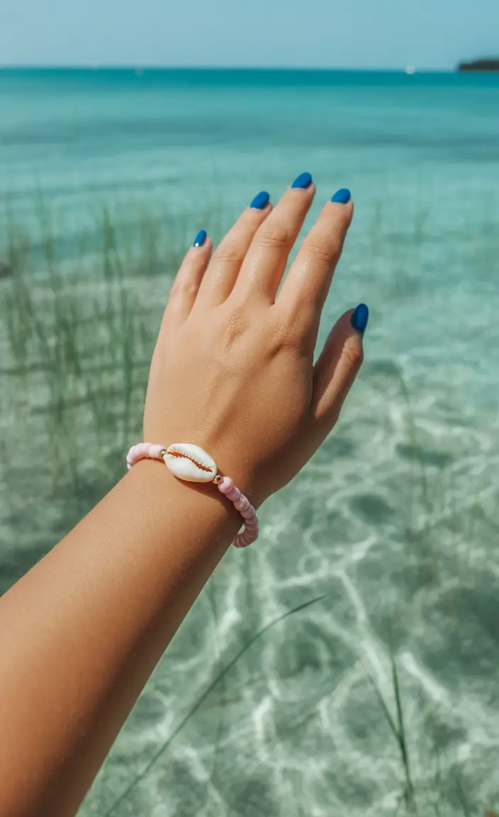 vacation nails summer 2025 Deep Sea Simplicity for Underwater Adventures