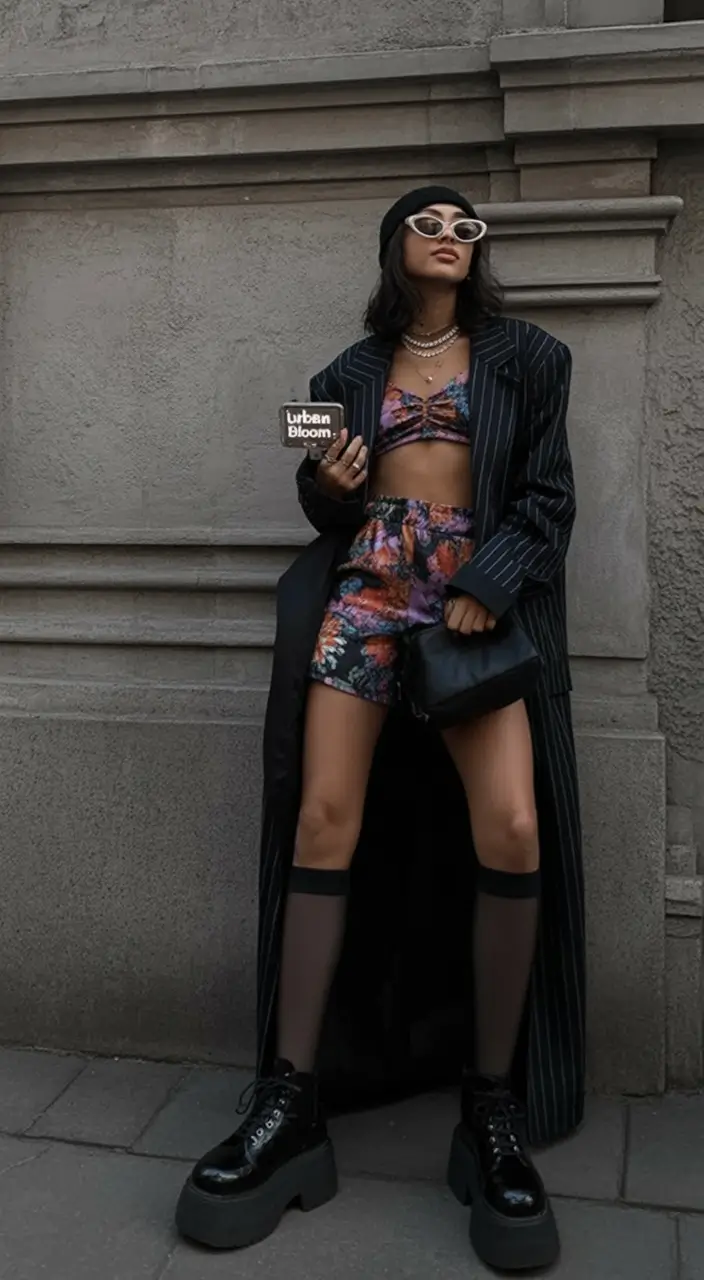 wardrobe ideas for june 2025 Gothcore Meets Street Bloom