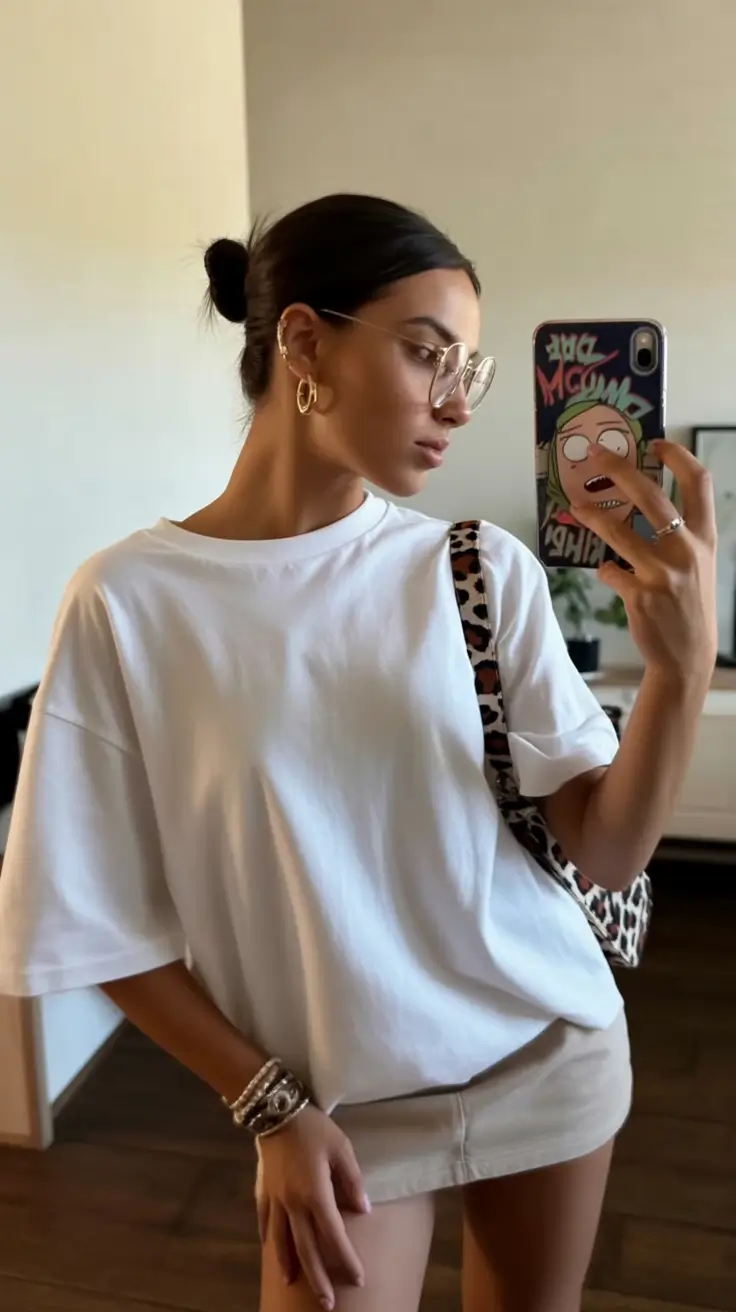 wardrobe ideas for june 2025 Cool-Girl Comfort in Neutrals