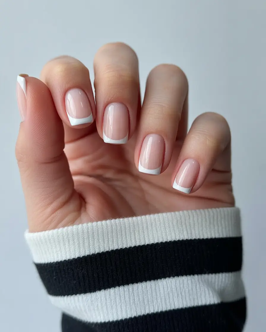 Minimal-French-for-Clean-Girl-Season+August-Nails-Color-Ideas-2025