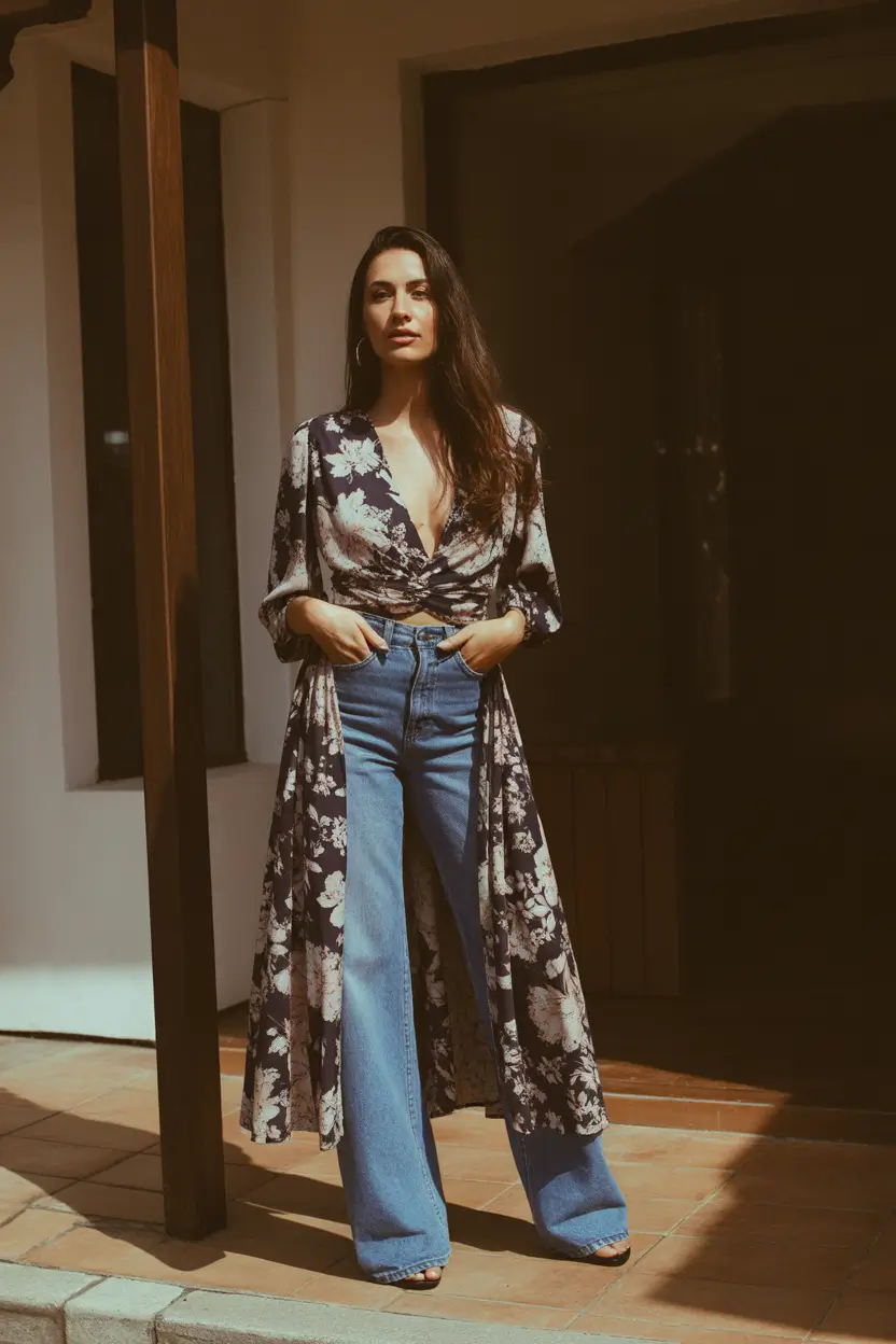 August outfits Boho Glam With a Late Summer Flair