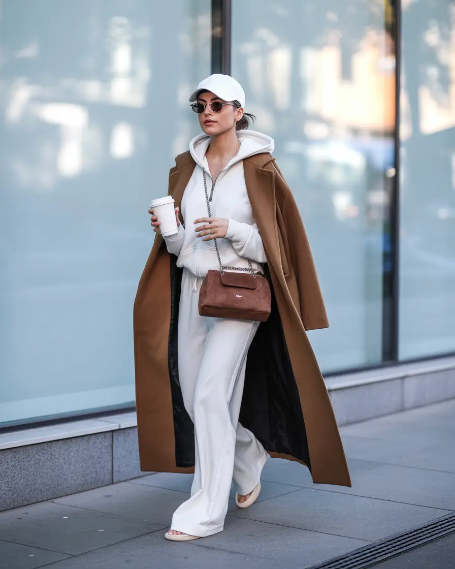 autumn outfits 2025 Sporty Neutrals with Street Style Edge