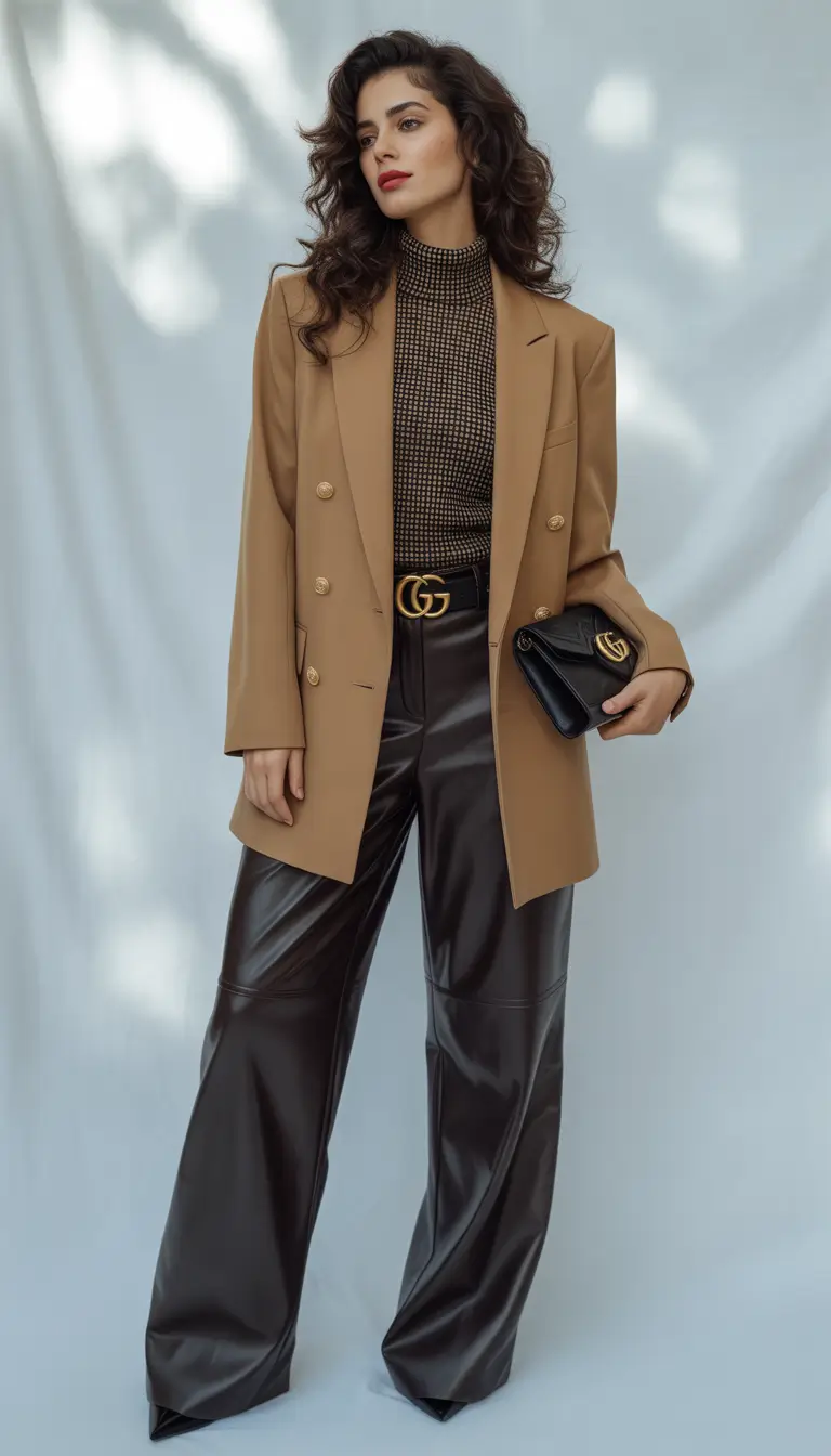 autumn outfits 2025 Retro Boss Energy