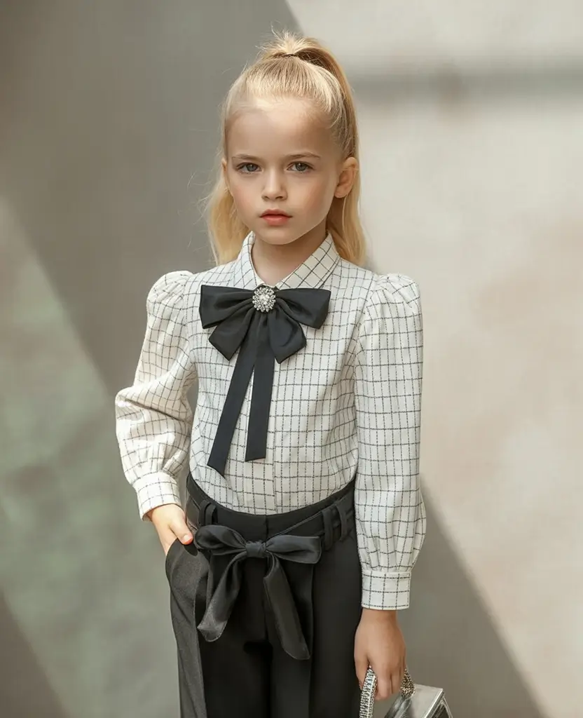 back to school hairstyles - fresh ideas 2025+Power Pony with Polished Shine