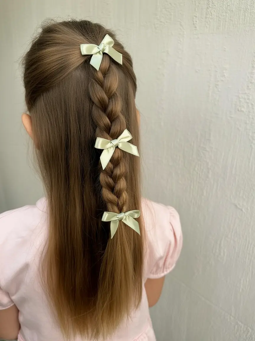 back to school hairstyles - fresh ideas 2025 Mini Braid Waterfall