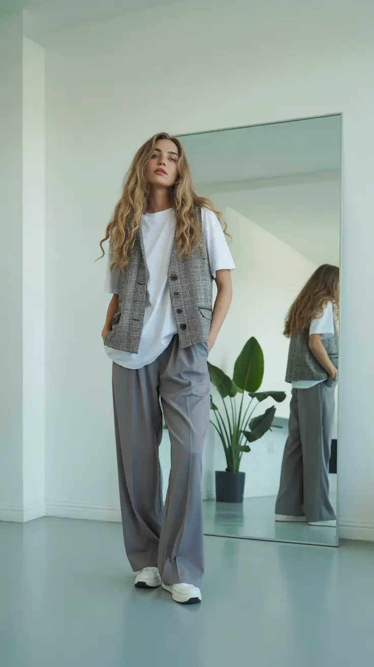 back to school outfits - cute ideas 2025+Tweed, Tees, and That Soft Power Look
