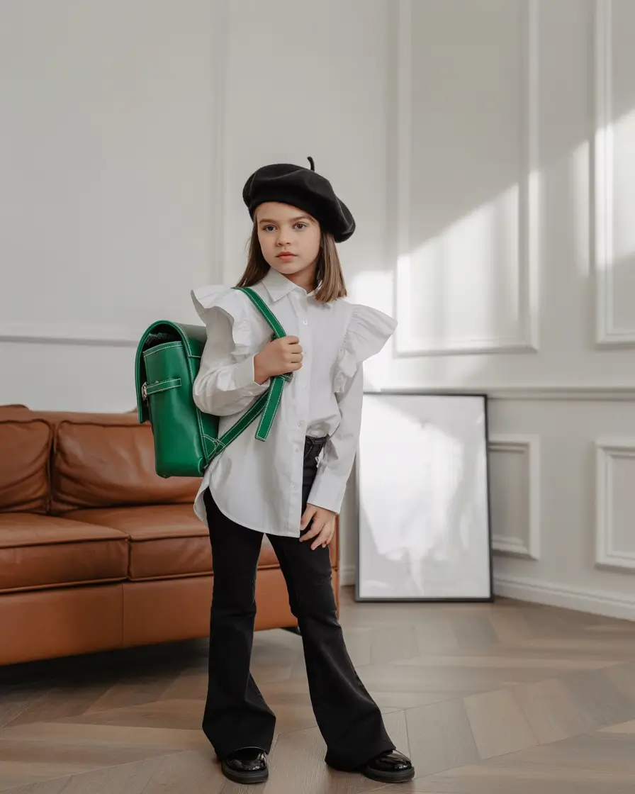 back to school outfits - cute ideas 2025+Parisian Edge for Elementary Icons