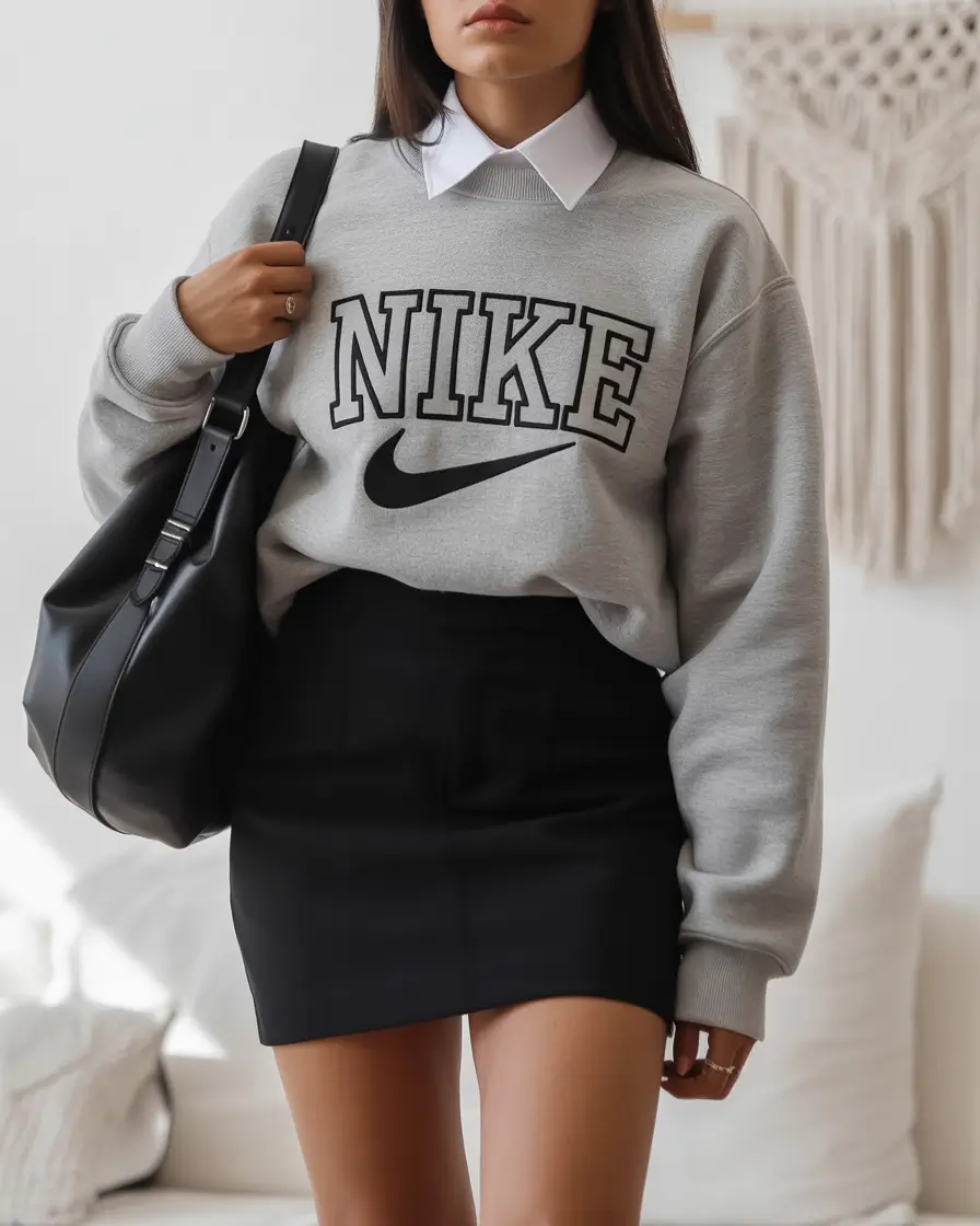 back to school outfits - cute ideas 2025+Varsity Cool Meets Sleek Minimalism