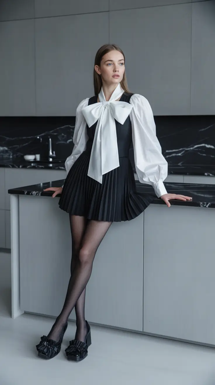 cute fall outfits for women Modern Prep with a Dramatic Twist