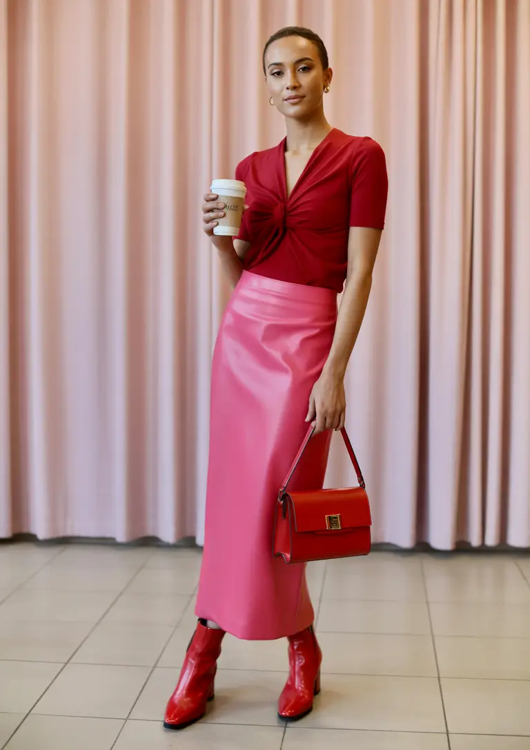 cute fall outfits for women Color-Drenched Retro Revival