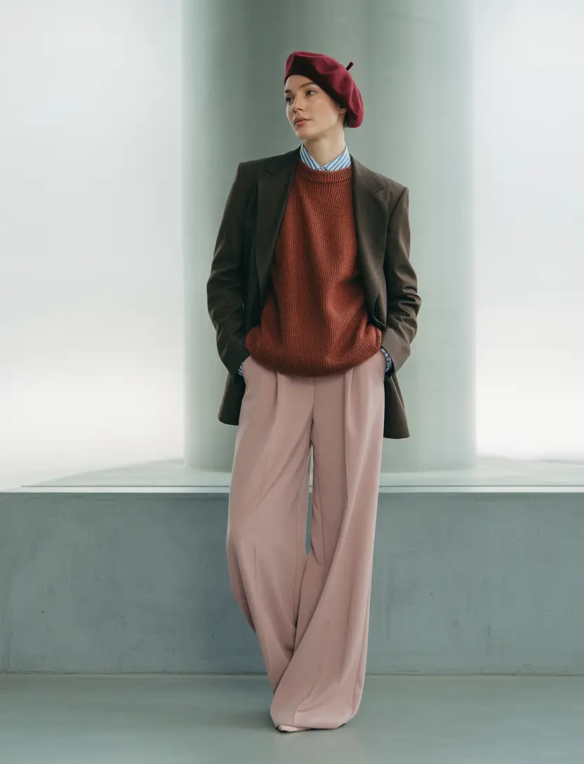 cute fall outfits for women Parisian Prep with a Twist