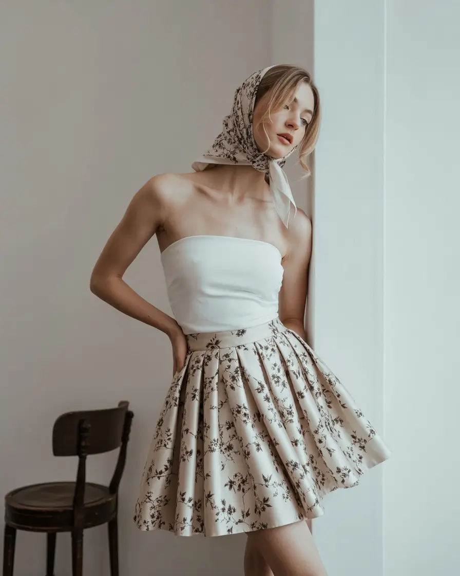 end of summer outfits+Coquette Simplicity with a Vintage Twist