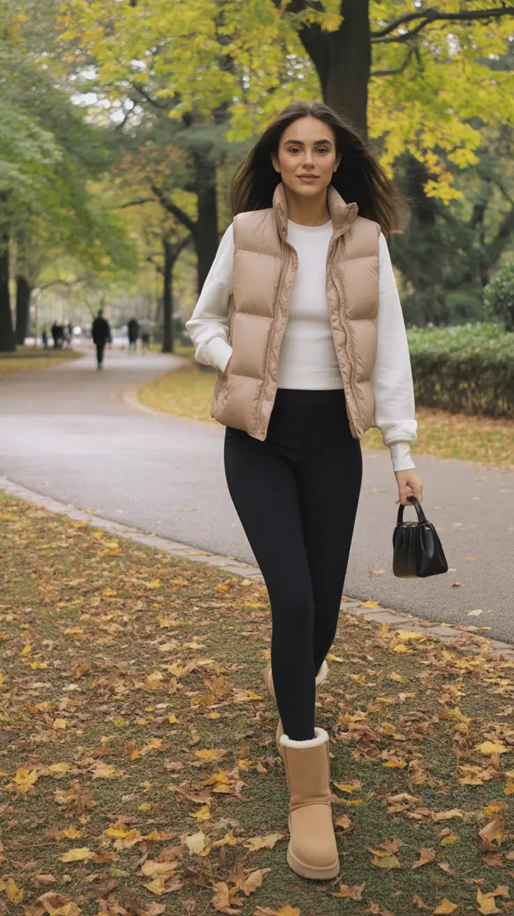 everyday fall outfits ideas 2025 Fleece Meets Function