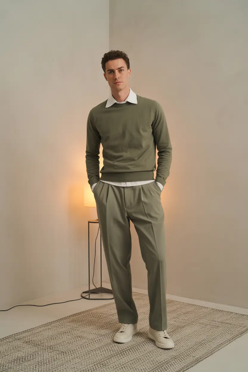 fall business casual outfits for men – Dusty Sage Minimalism