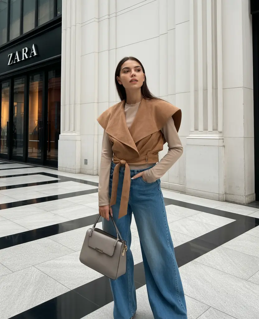 fall business casual outfits Smart Contrast for Easy Fall Transitions