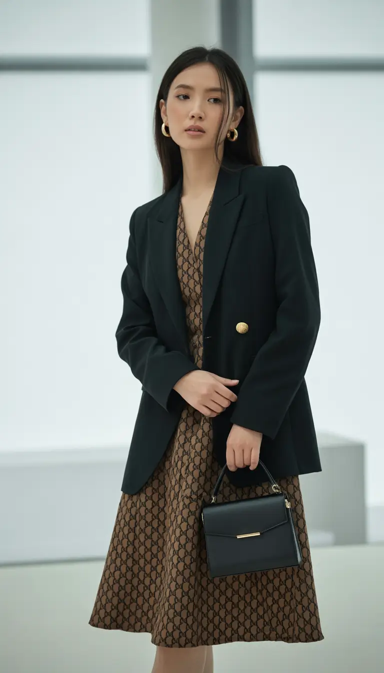 fall fashion for women Graphic Simplicity with Icon Energy