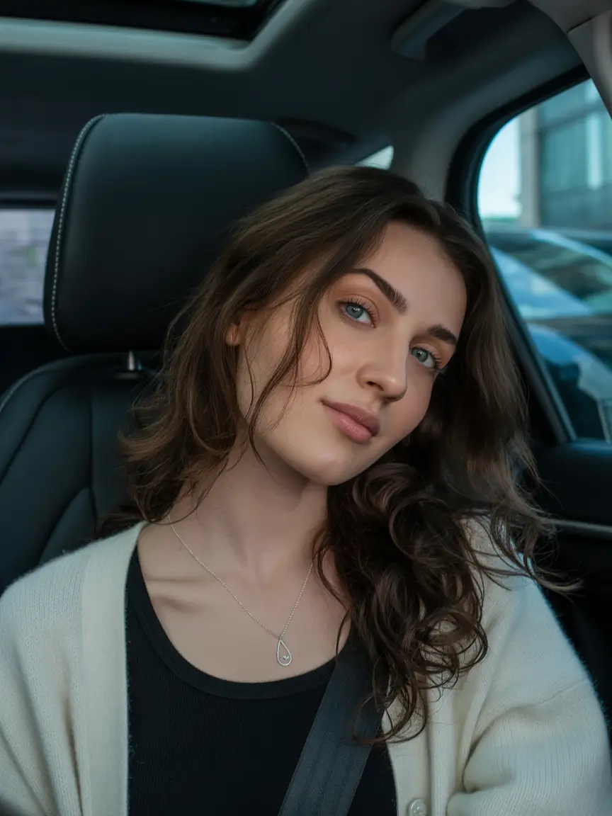 Fall brunette hair color Textured Brunette Waves with a Caramel Twist