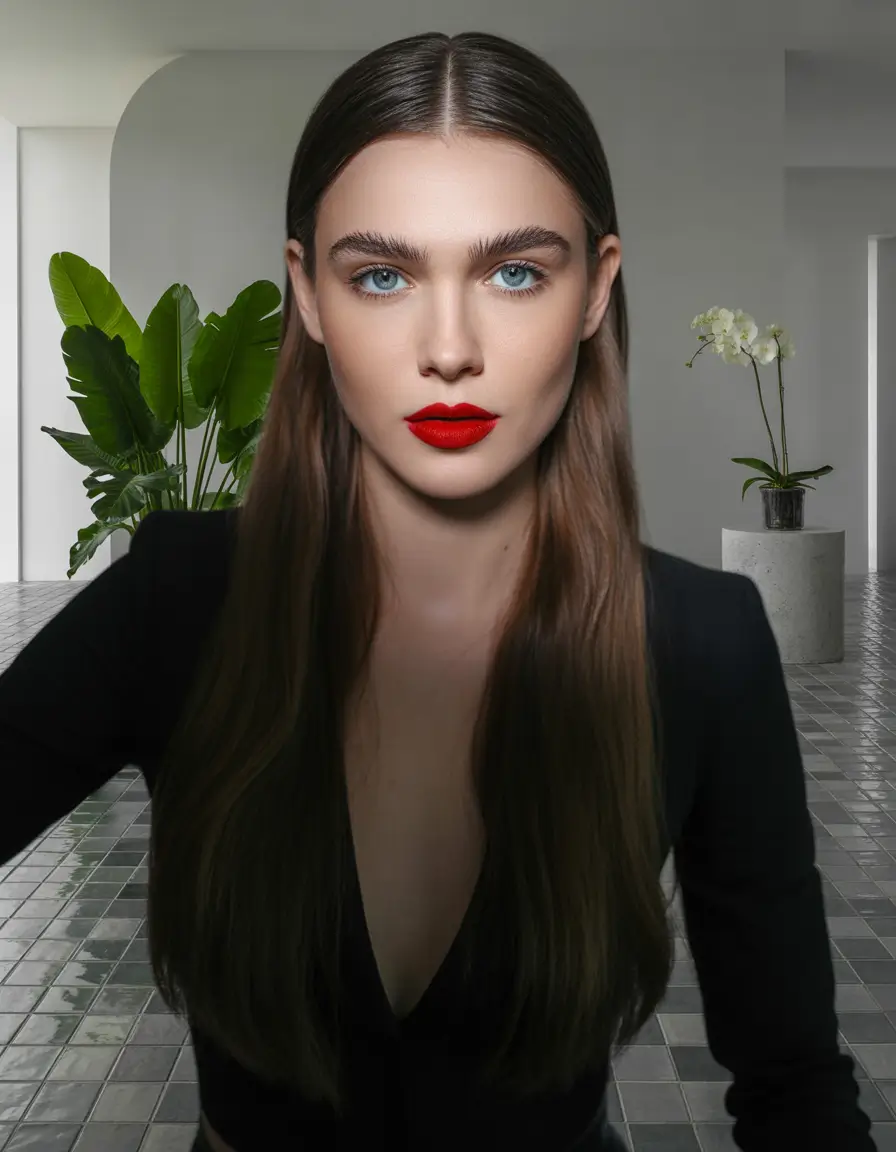 Fall brunette hair color 2025 Cool Espresso for Understated Glam