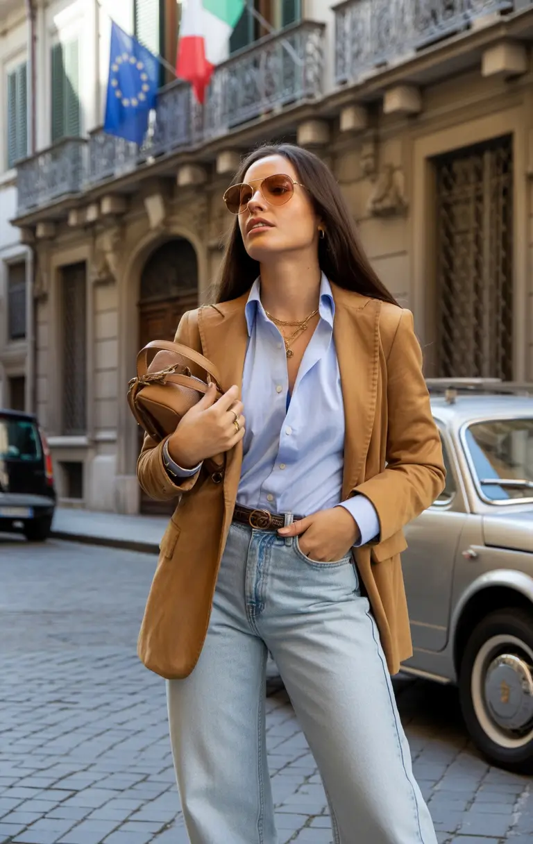 fall old money outfits Roman Holiday Reimagined