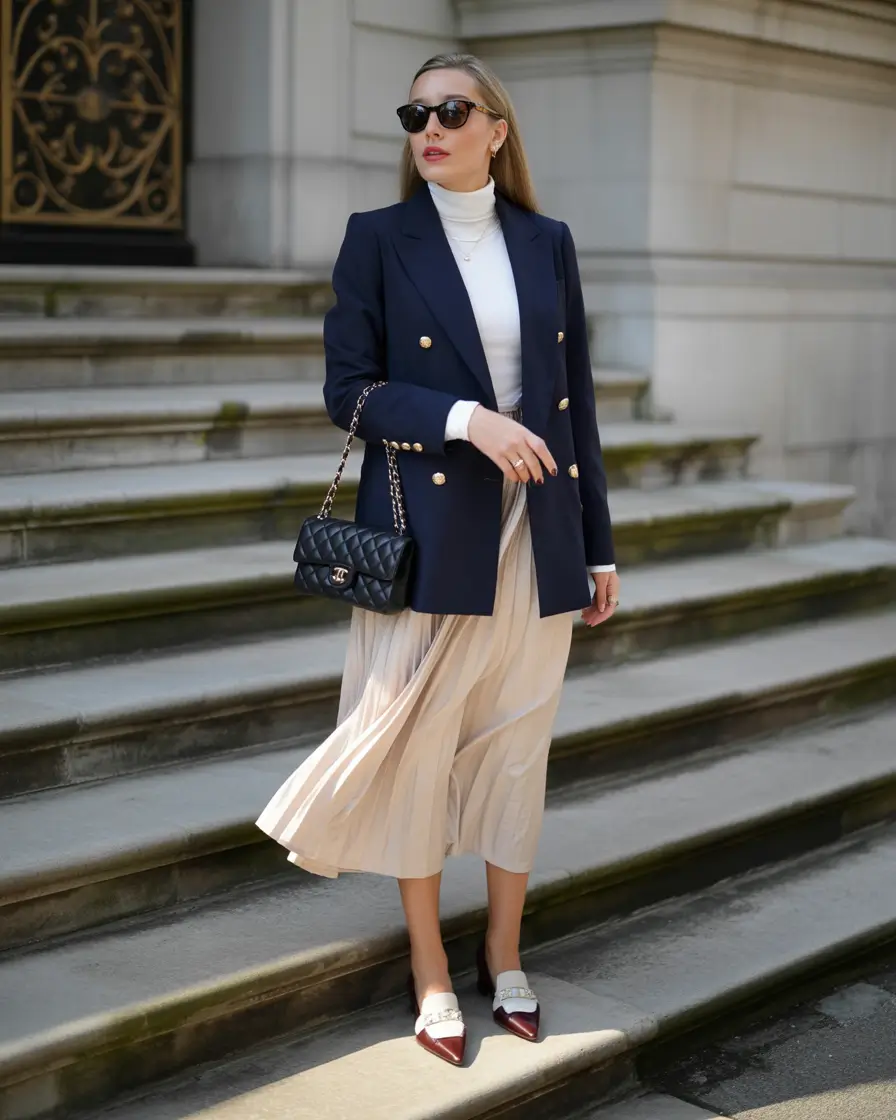 fall old money outfits The New Uniform: Preppy with Edge