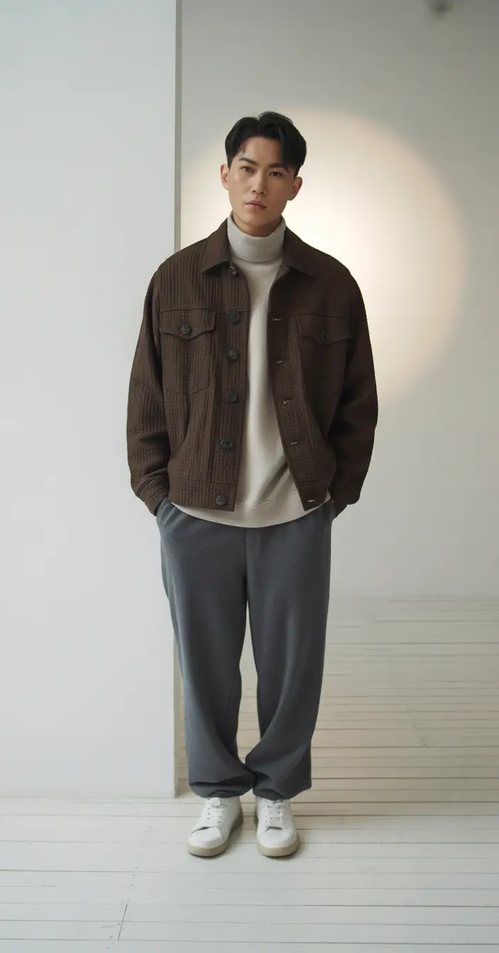 fall outfits for men 2025 Relaxed Layers with Vintage Vibes