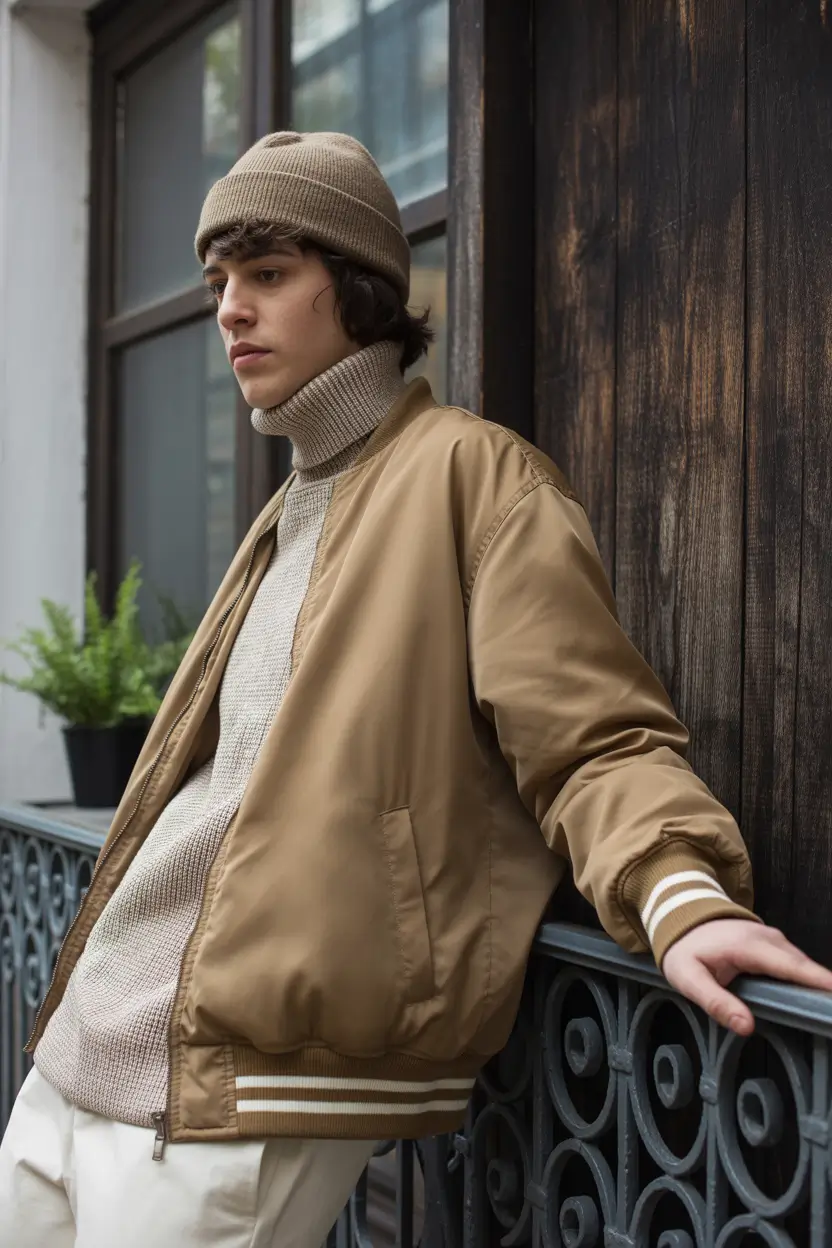 fall outfits for men 2025 All About Warmth and Texture