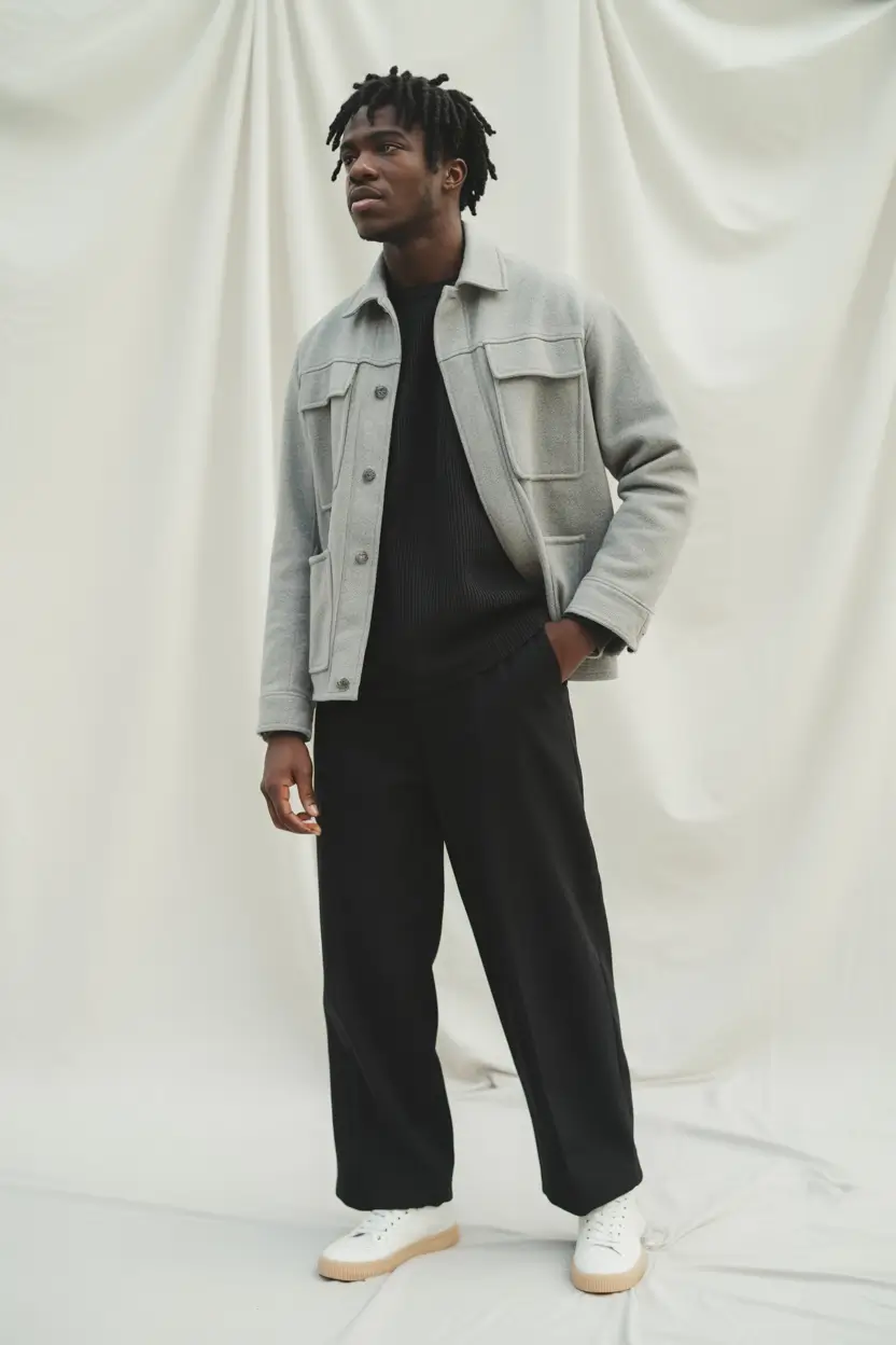 fall outfits for men 2025 Understated Layers in City Tones