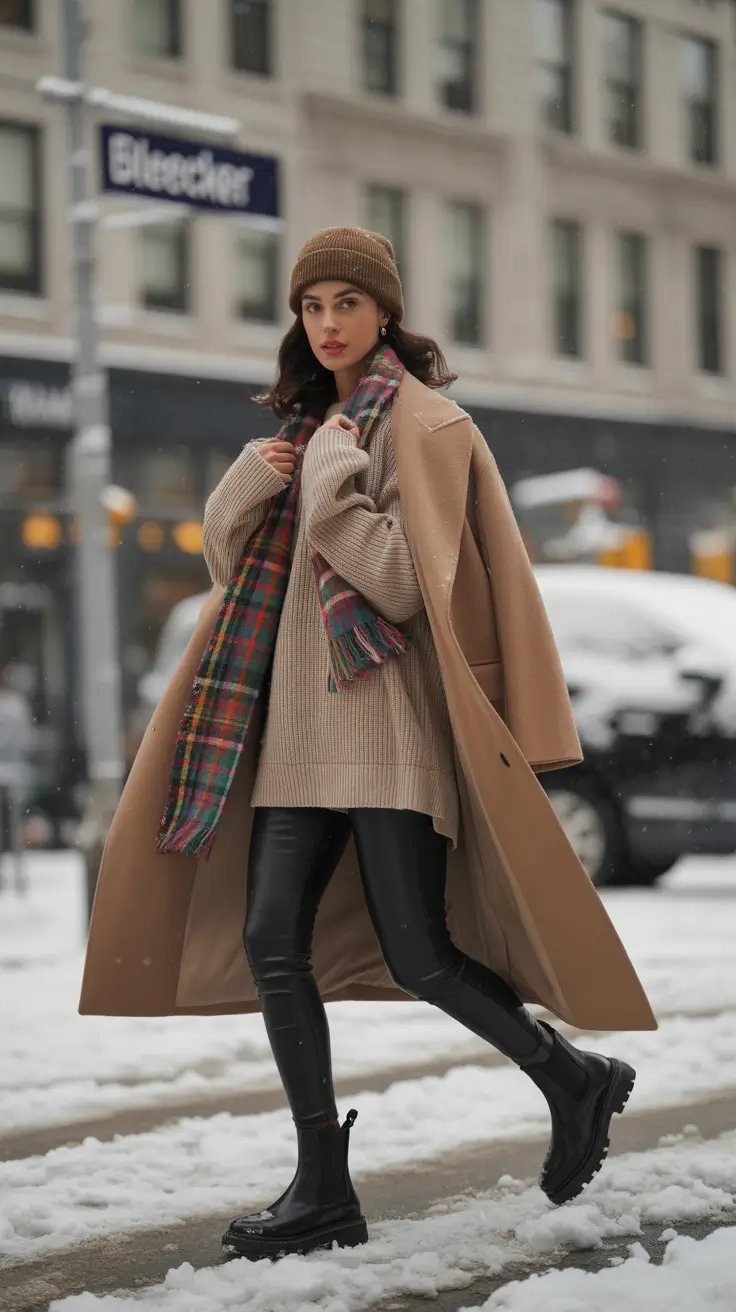 fall outfits Effortless Neutrals with a City Edge