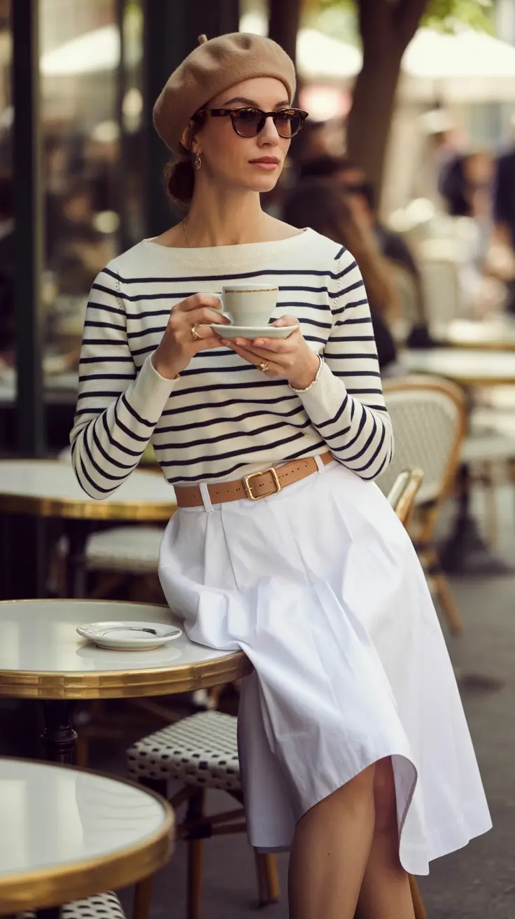 fall outfits French Girl Fall Done Right