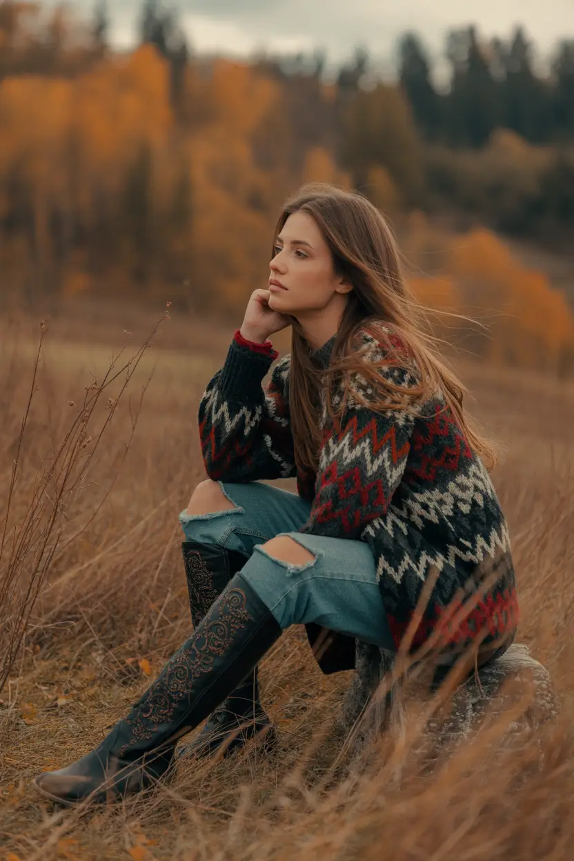 fall outfits Countryside Indie Mood