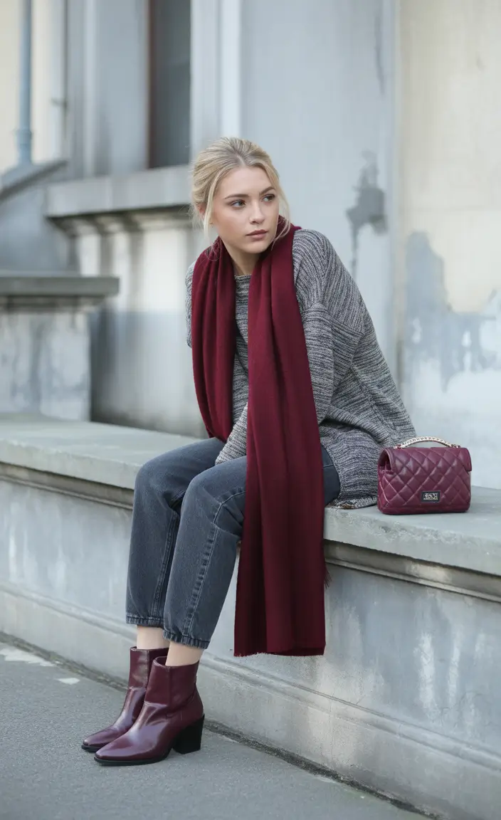 fall outfits with boots Off-Duty with a Side of Wine