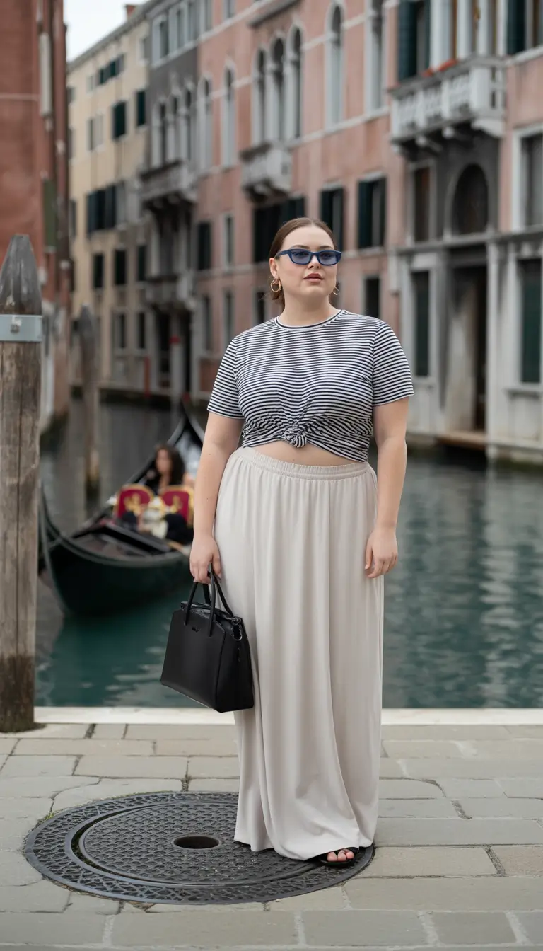 fall plus size capsule wardrobe Soft Stretch for Coastal Wanderlust