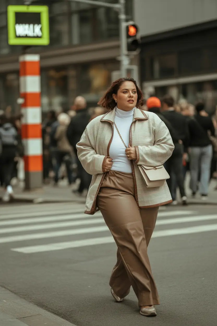 fall plus size outfits City Ready and Comfort-Focused
