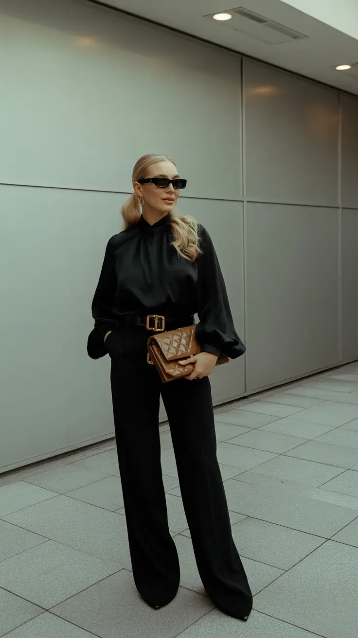 fall transition outfits Power Dressed, Softly