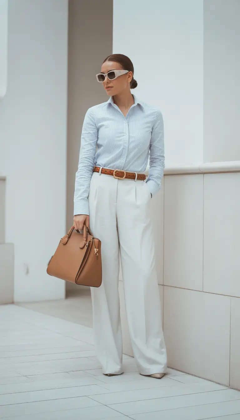 fall transition outfits Modern Prep with Soft Tailoring