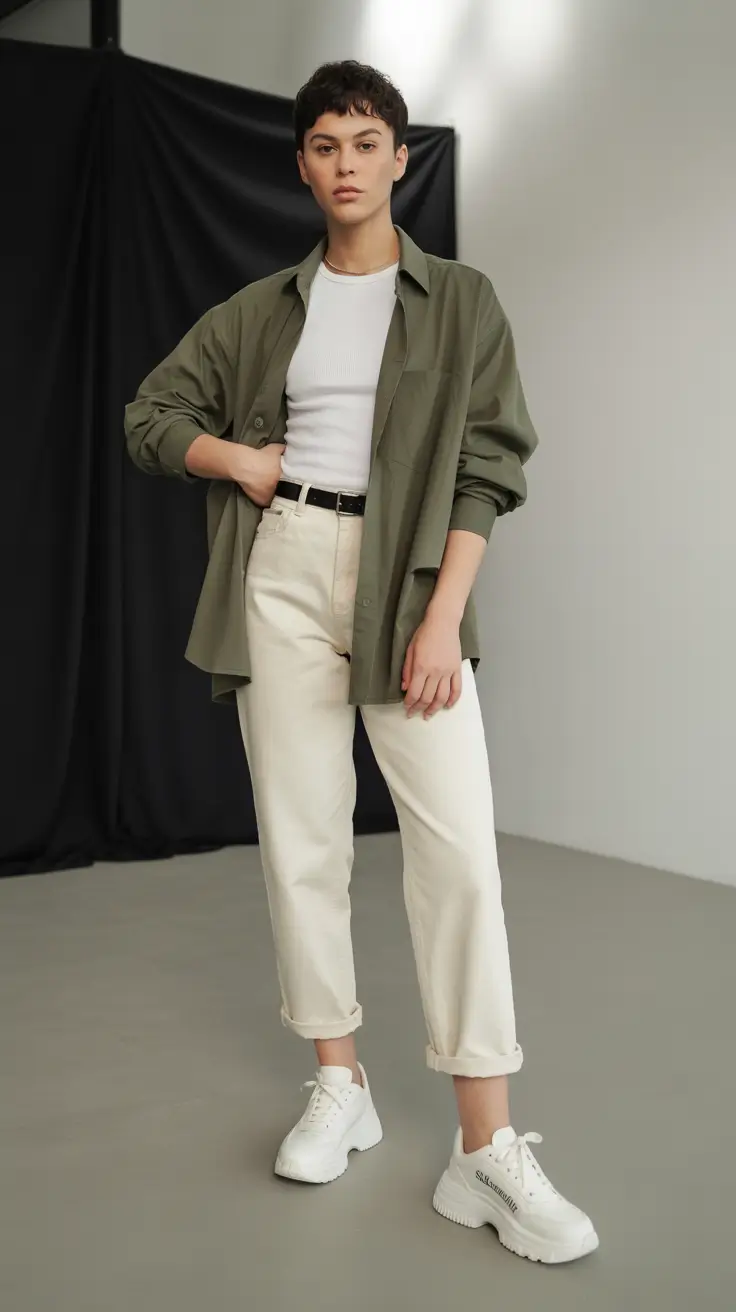 fall transition outfits 2025 Laid-Back Utility with Street Style Cred