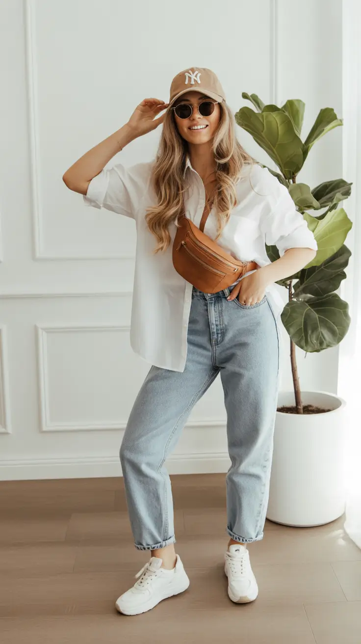 mom outfits ideas for fall Baseball Cap Chic