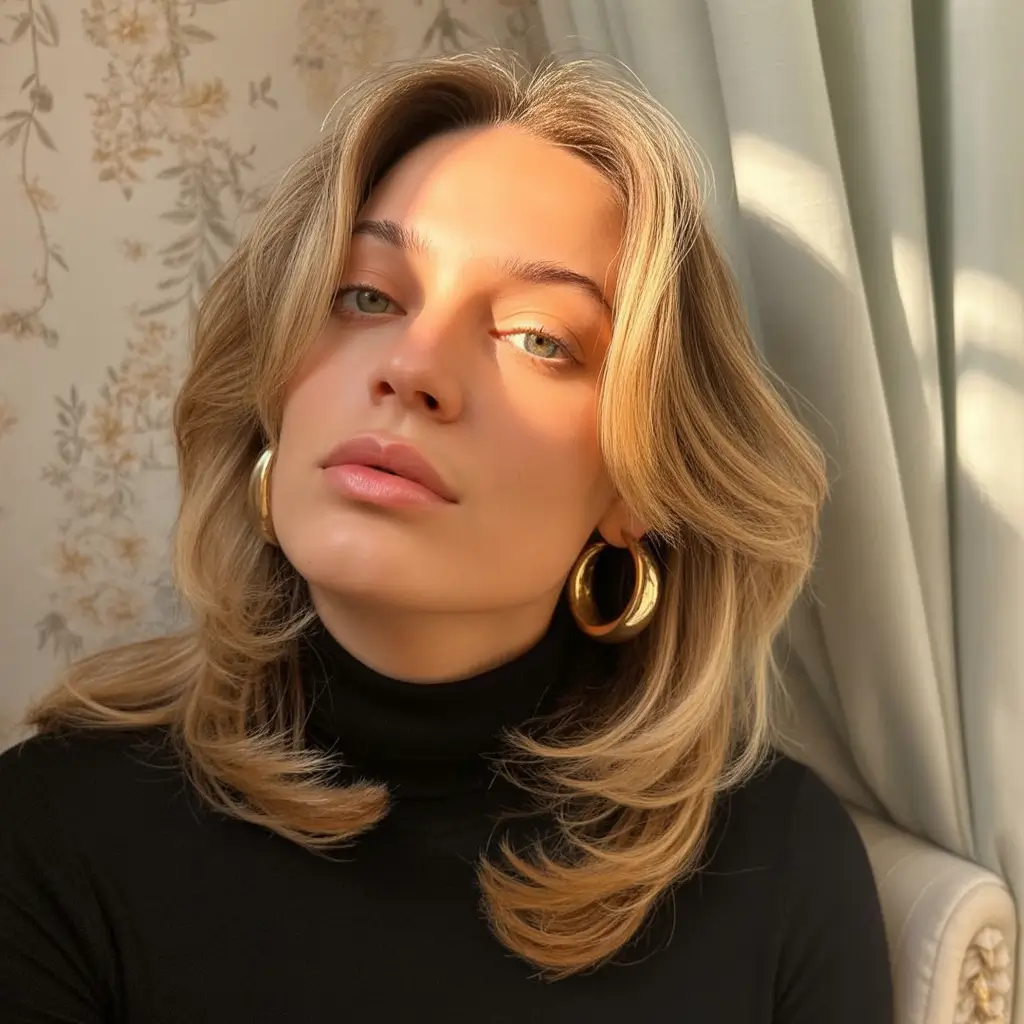 haircuts - August 2025 70s Revival Butterfly Layers